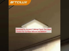 Recessed In Accent Cabinet Spot The Ideal Choice for Surface Mount Installation