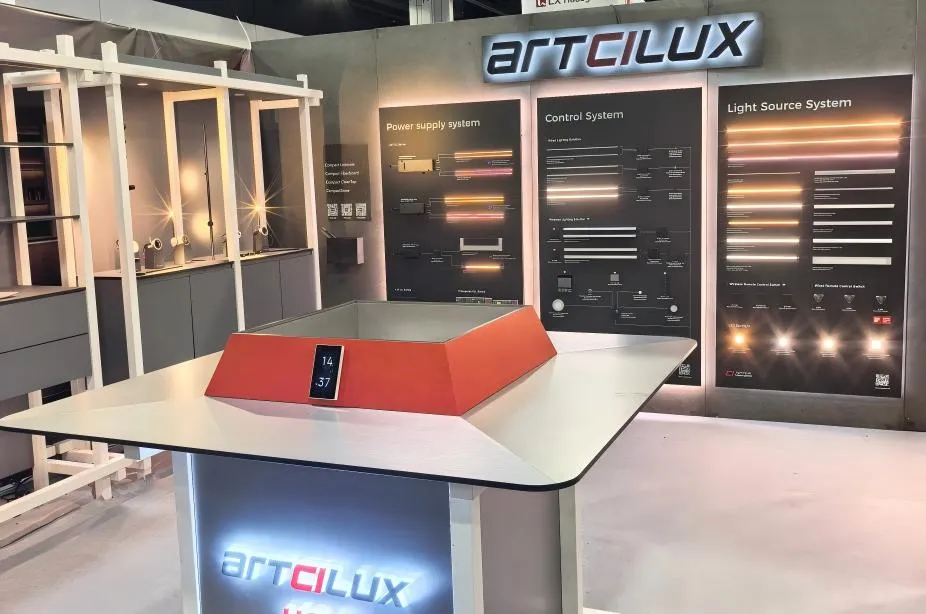 Artcilux to Showcase Integrated Cabinet & Furniture Lighting Systems at IWF Atlanta 2026