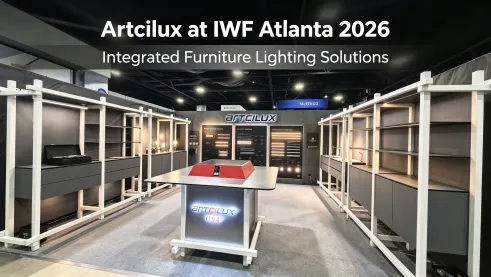 Artcilux at IWF Atlanta 2026 | Integrated Furniture Lighting Solutions