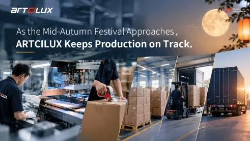 Ahead of Mid-Autumn Festival, ARTCILUX Keeps Production Moving