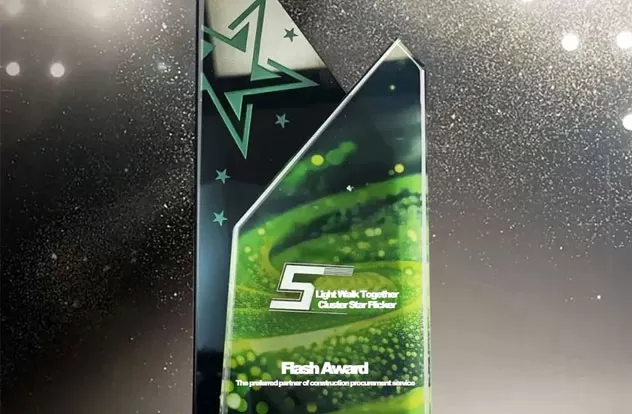 ARTCILUX Won the Flash Award for Preferred Partner of Construction Procurement Service